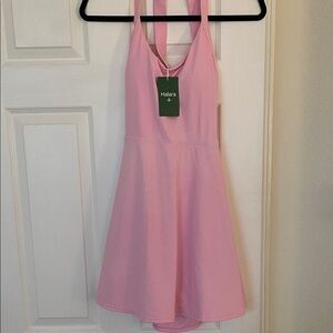 NWT HALARA Light Pink Skater Dress